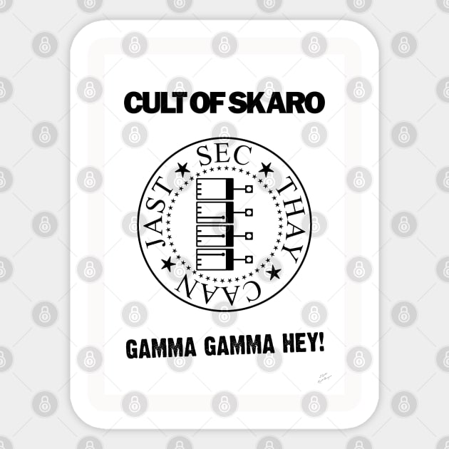 Cult of Skaro Sticker by RiottDesigns